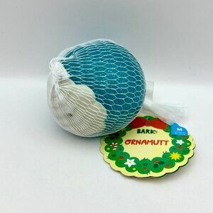 Bark Box Ornamutt Christmas Holiday Dog Toy Rubber Fetch & Squeak M 20-50 lbs